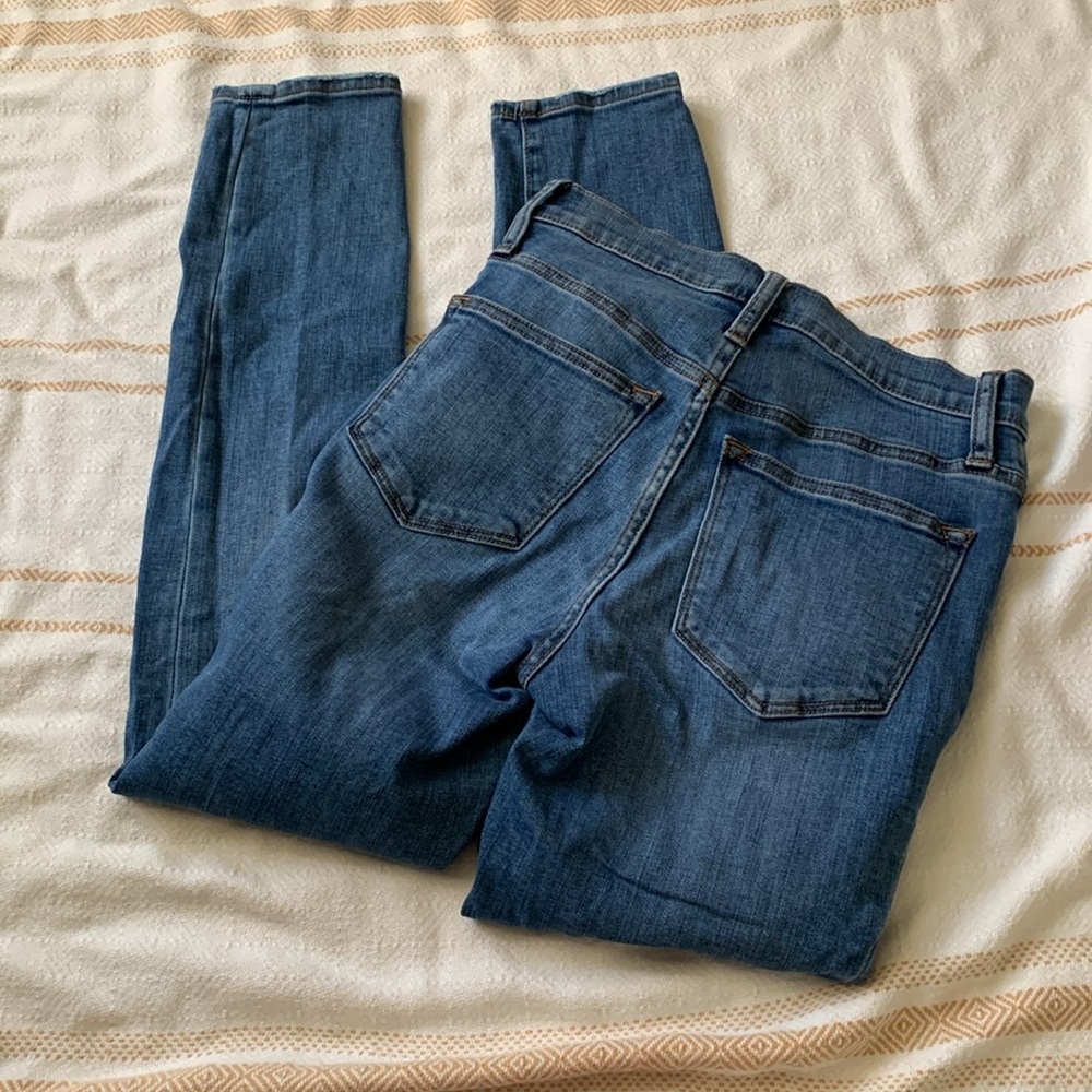 J. Crew 10” High Rise Skinny Jeans Size 24 - Picture 4 of 11
